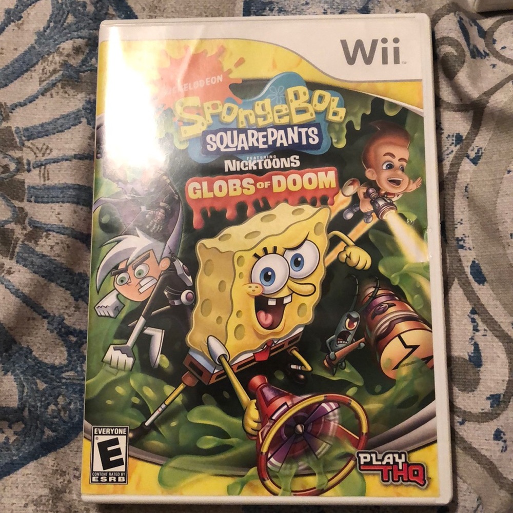 Spongebob Squarepants: Globs of Doom Wii game